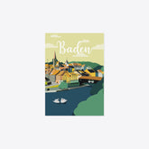 Vintage Baden – Altstadt-01 – Postkarte